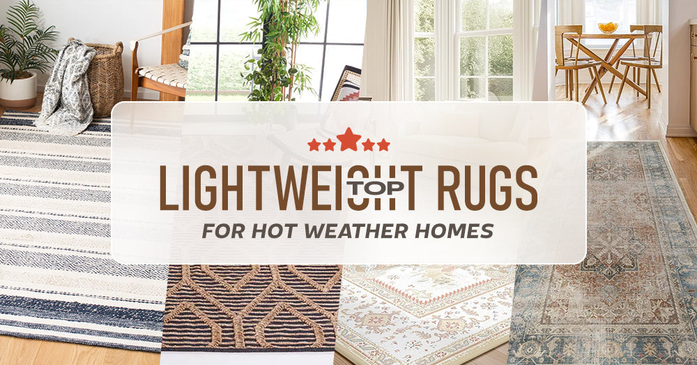 Top Lightweight Rugs for Hot Weather Homes