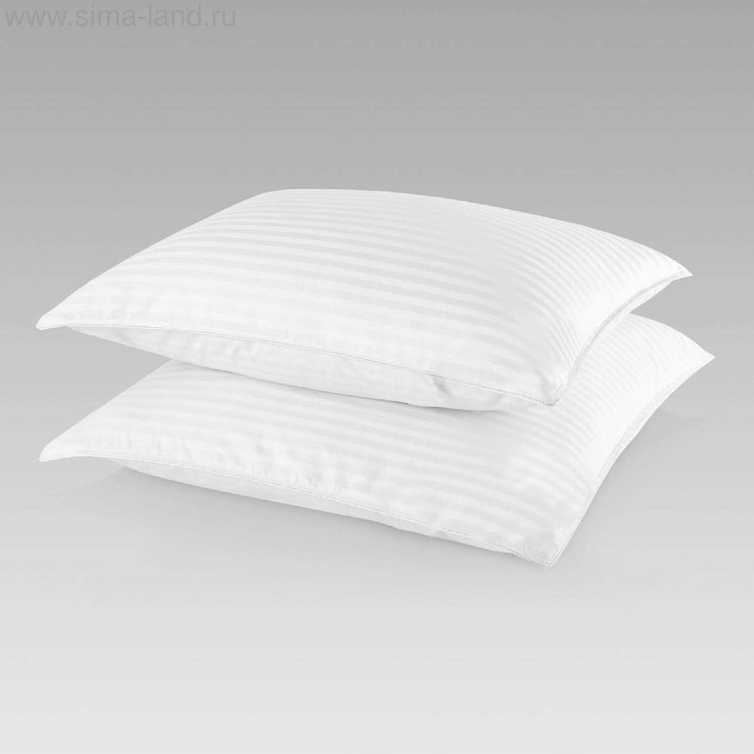 Hollow Fibre Filled Stripe Pillow Pair
