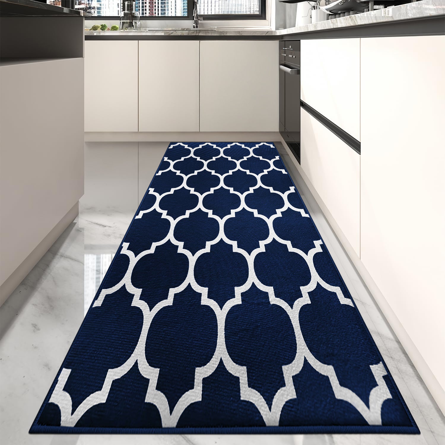 Navy Large Rugs For Dining Room Table