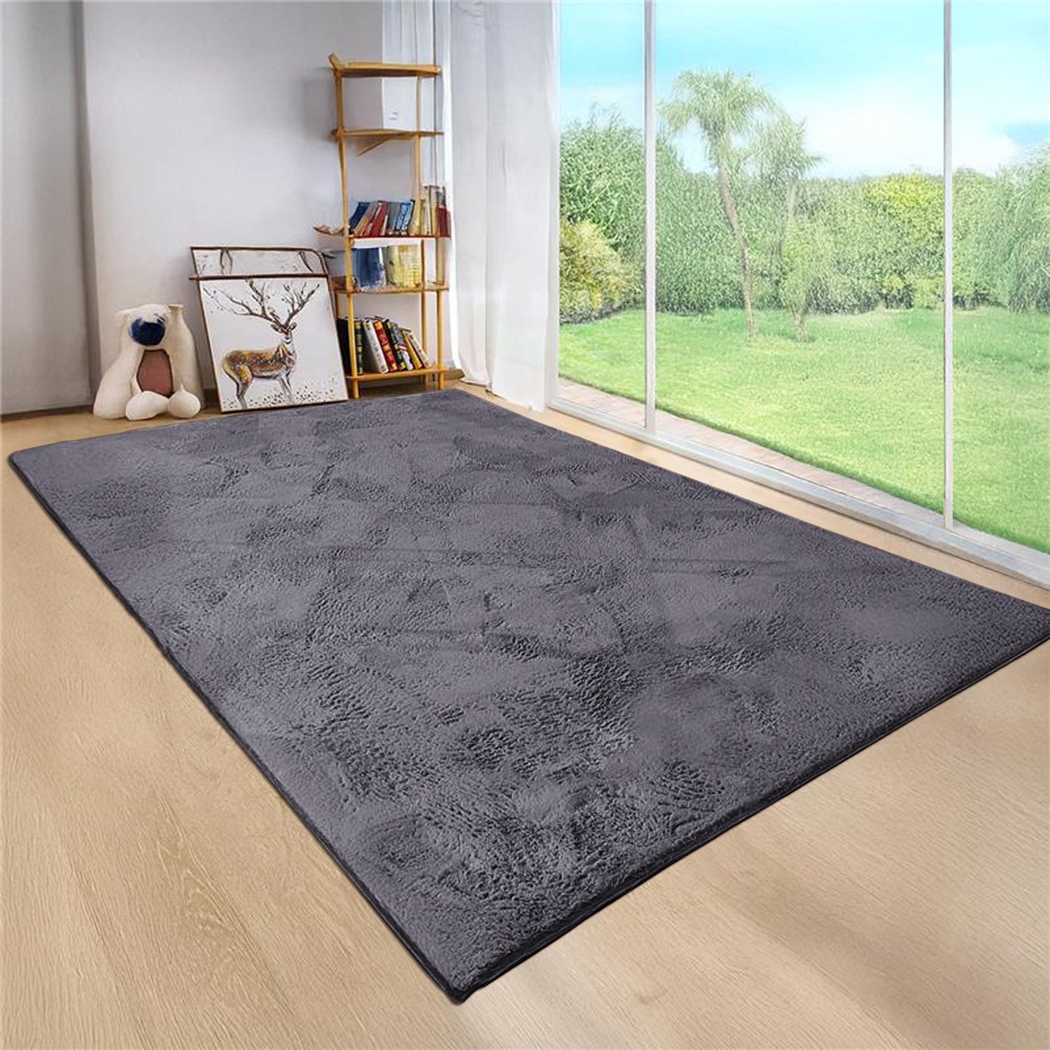 Velvet Duvet Cover Grey