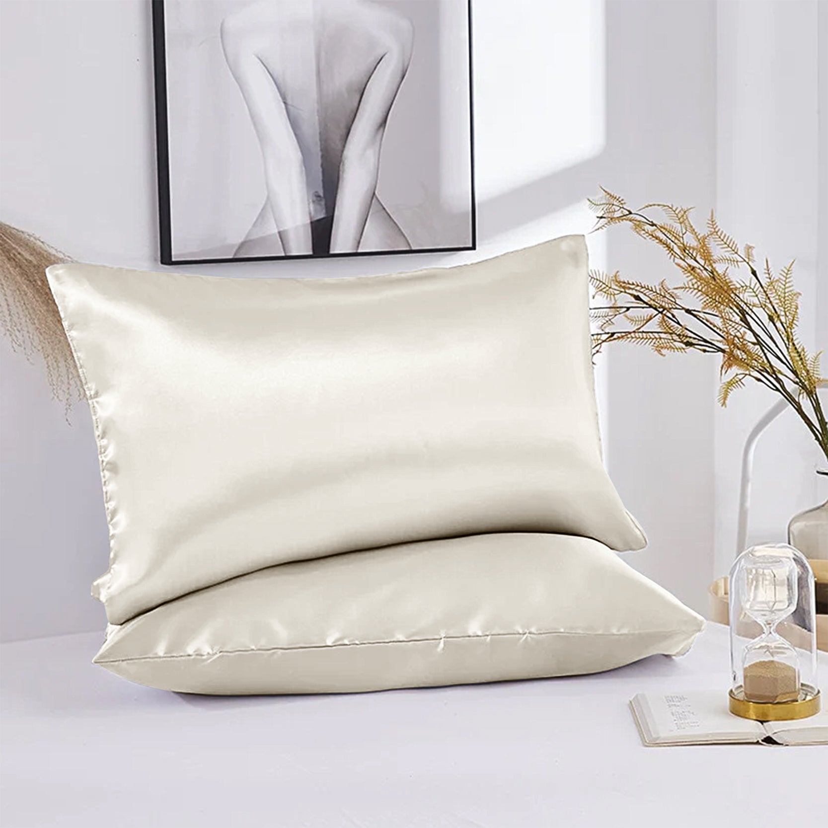 Pair of sale silk pillowcases