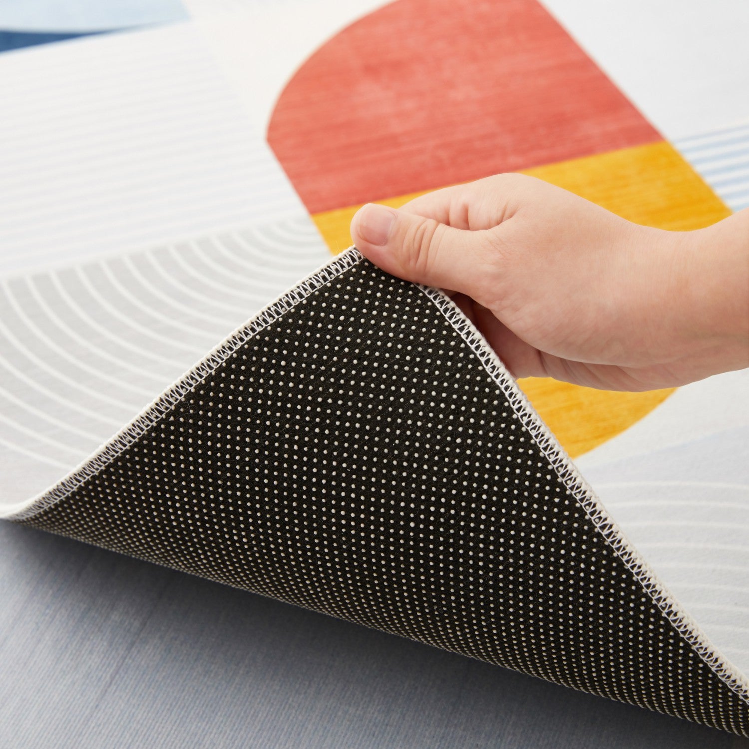 Contemporary Abstract Living Room Rugs Kira