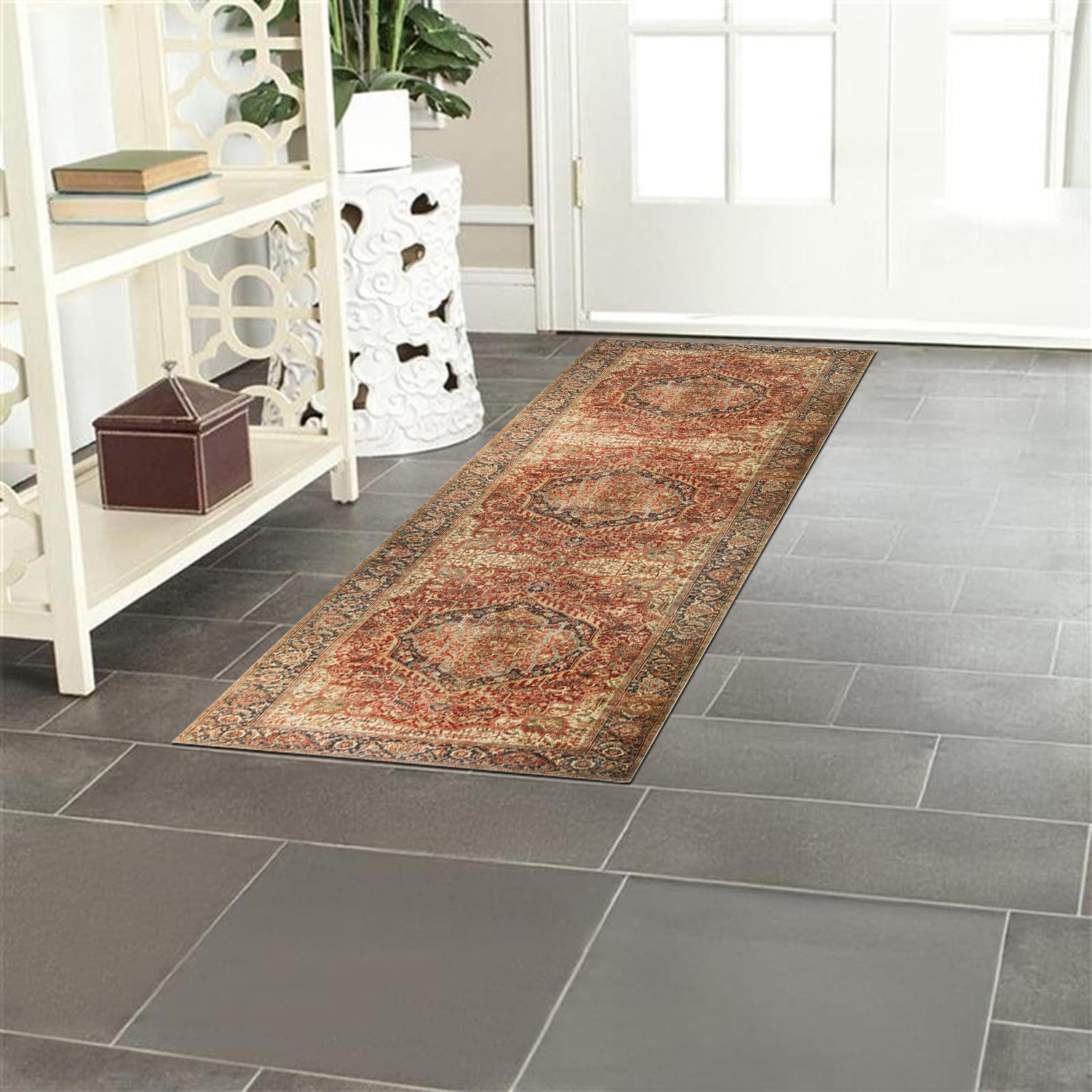 Traditional vintage Style Rugs Long Runner