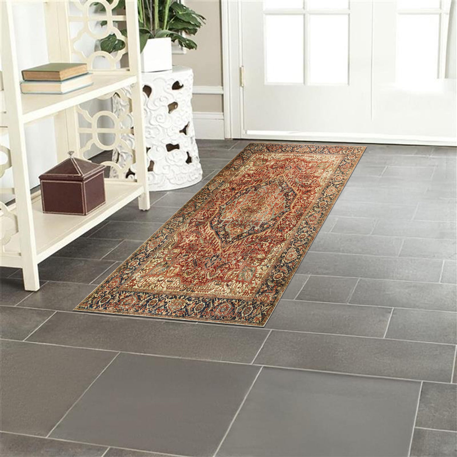 Traditional vintage Style Rugs Long Runner