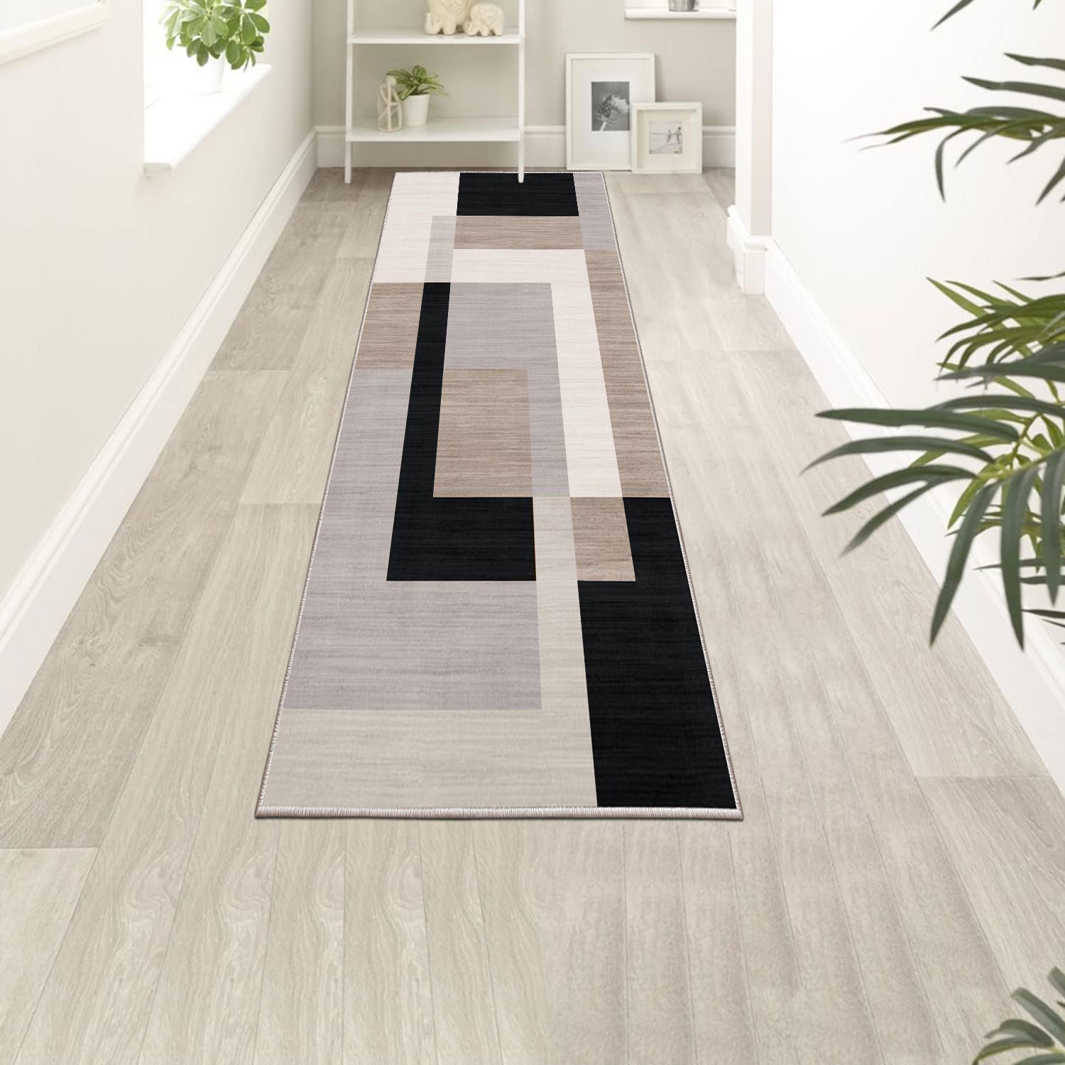 Neutral Long Runner Rug Milo