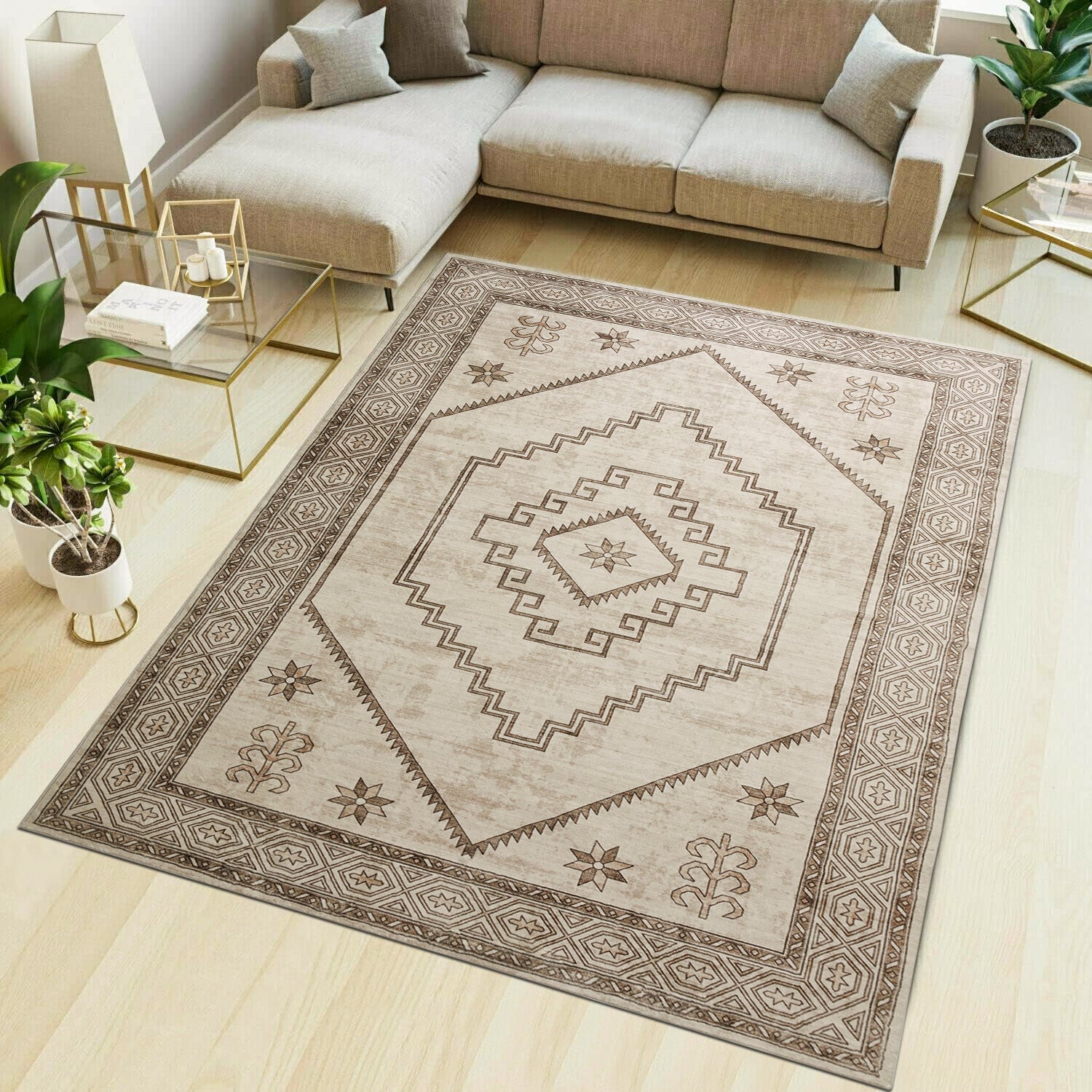 Modern Scandinavian Style Rugs For Living Area