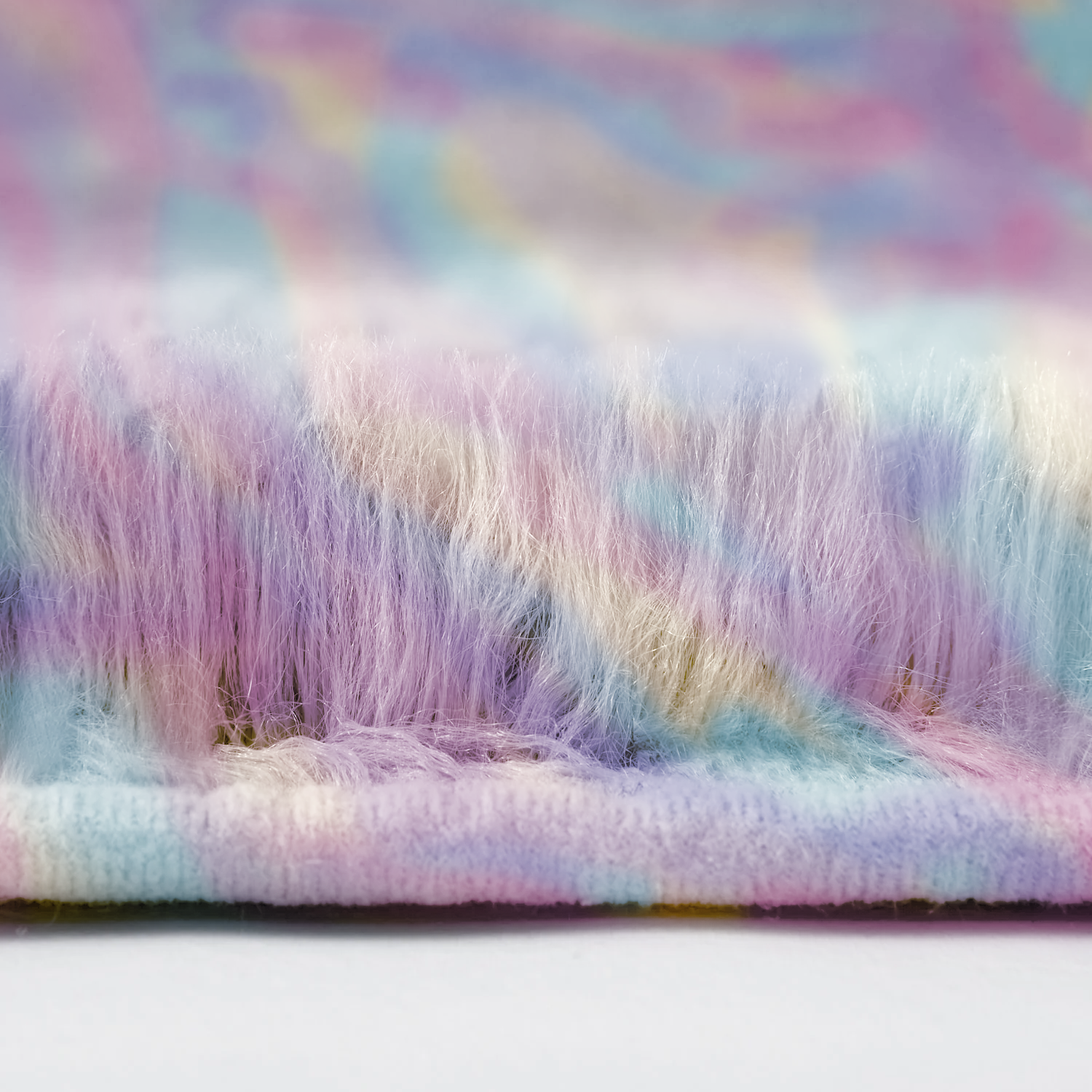 Shaggy Runner Rug For Hallway Rainbow