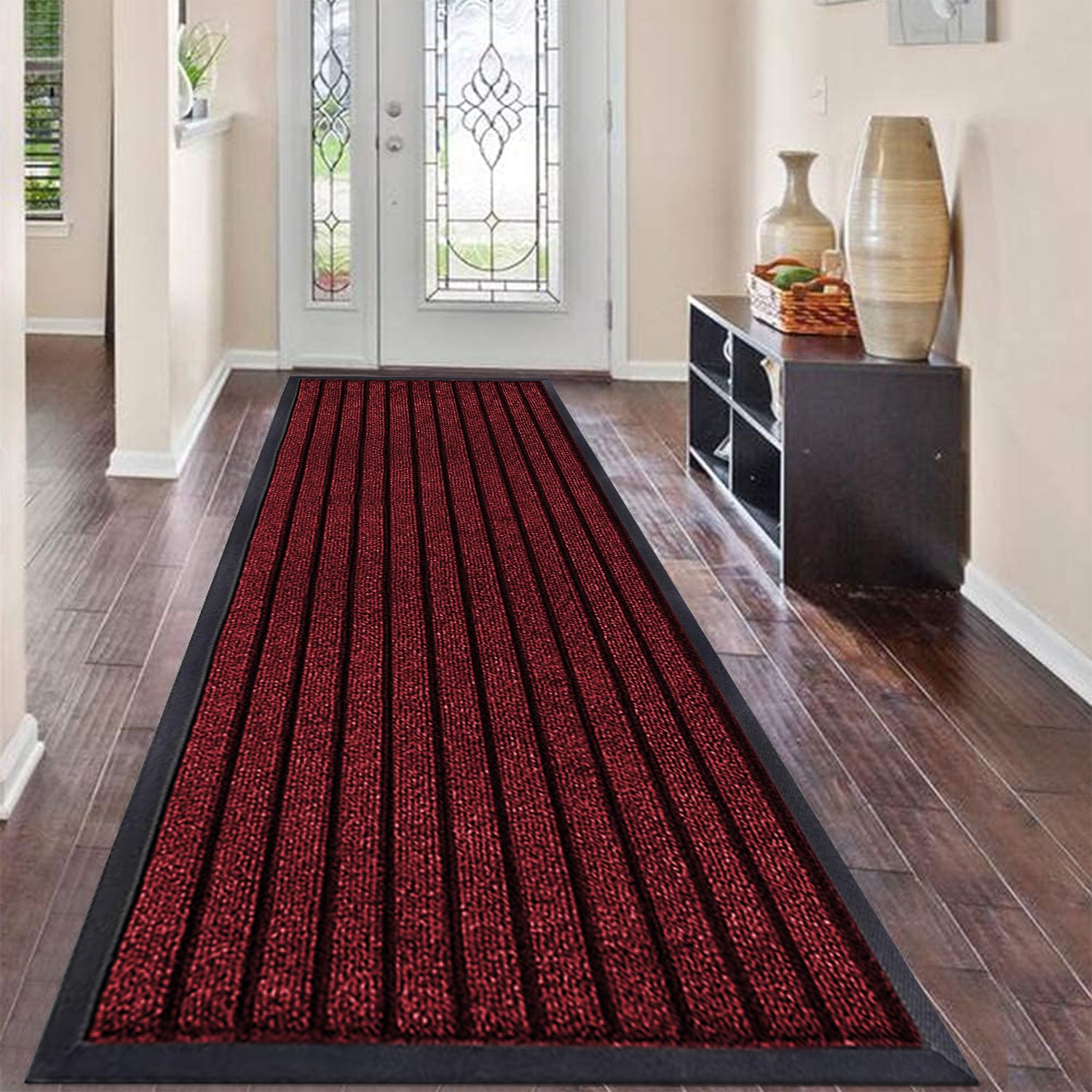 Red Duvet Cover Plain Bedding Set