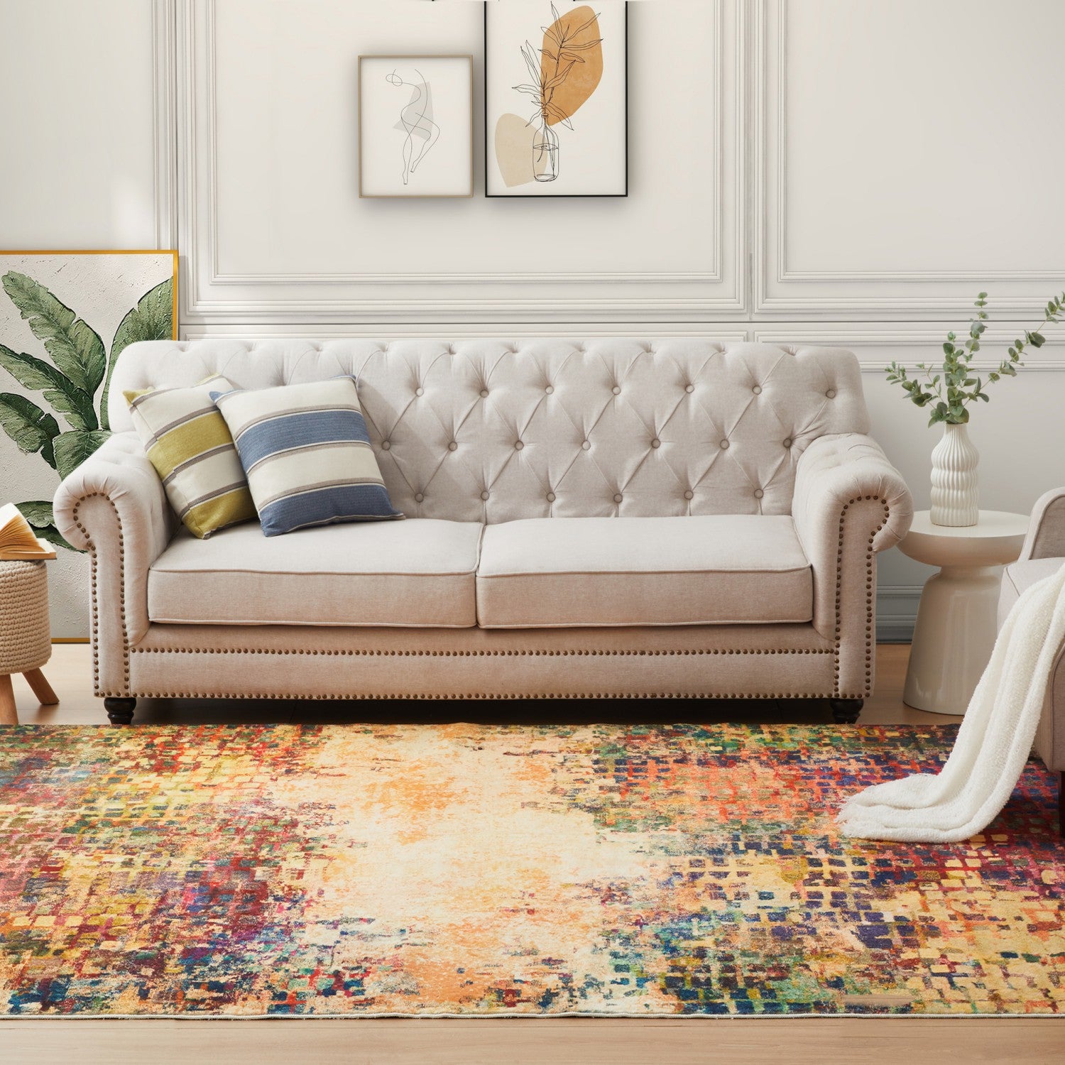 Cashmere Rug Vibrant