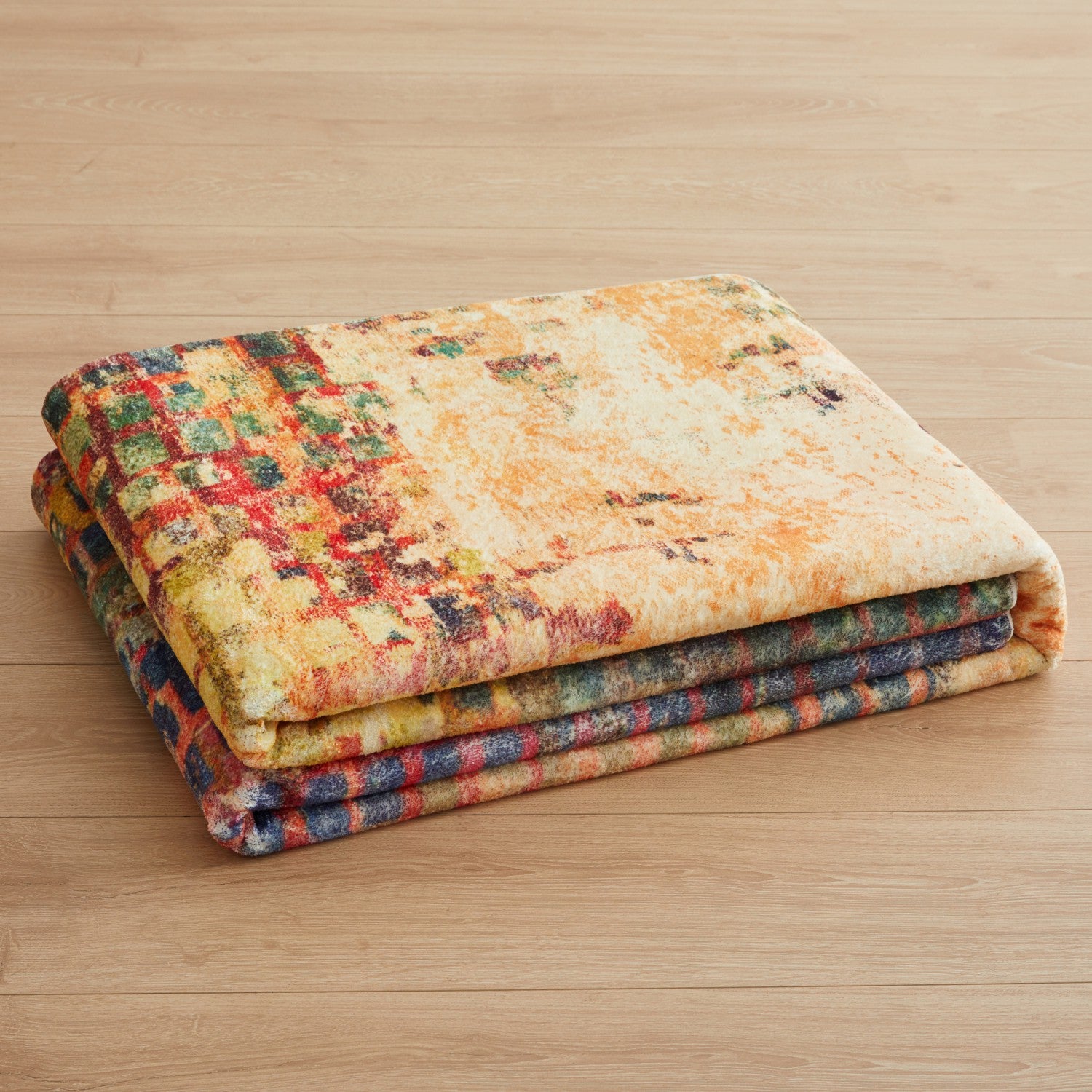 Large Dining Room Area Rug Vibrant Cashmere