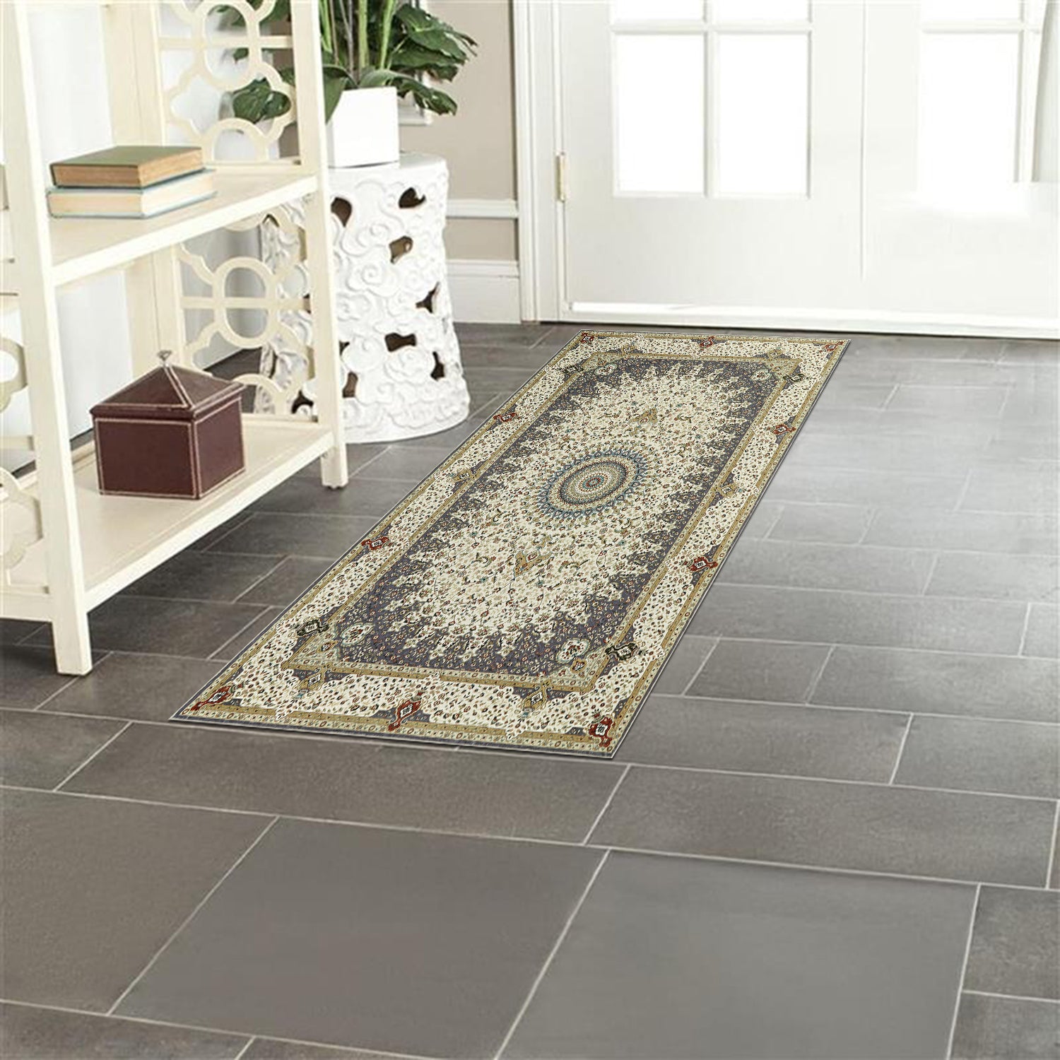 Boho Outdoor Rug Grey
