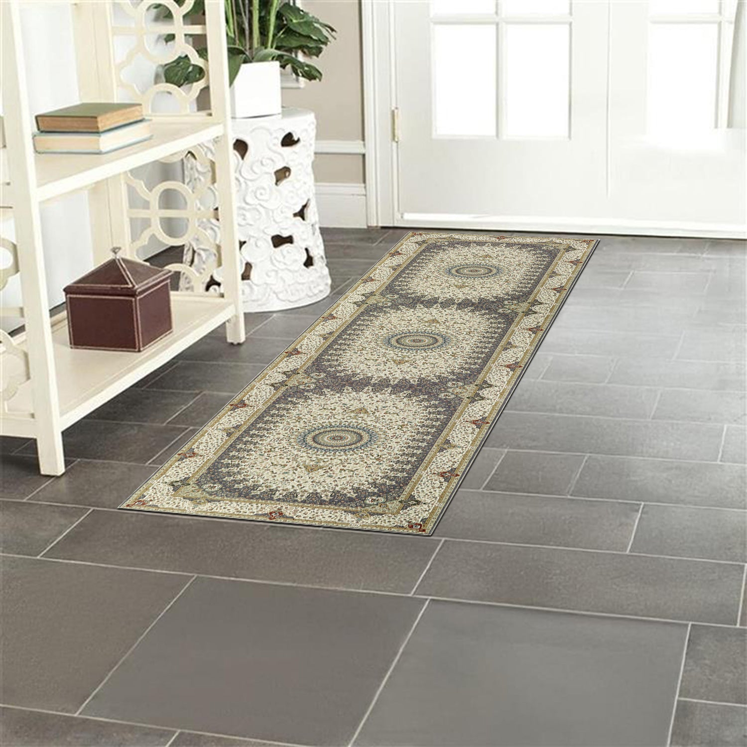 Boho Outdoor Rug Grey