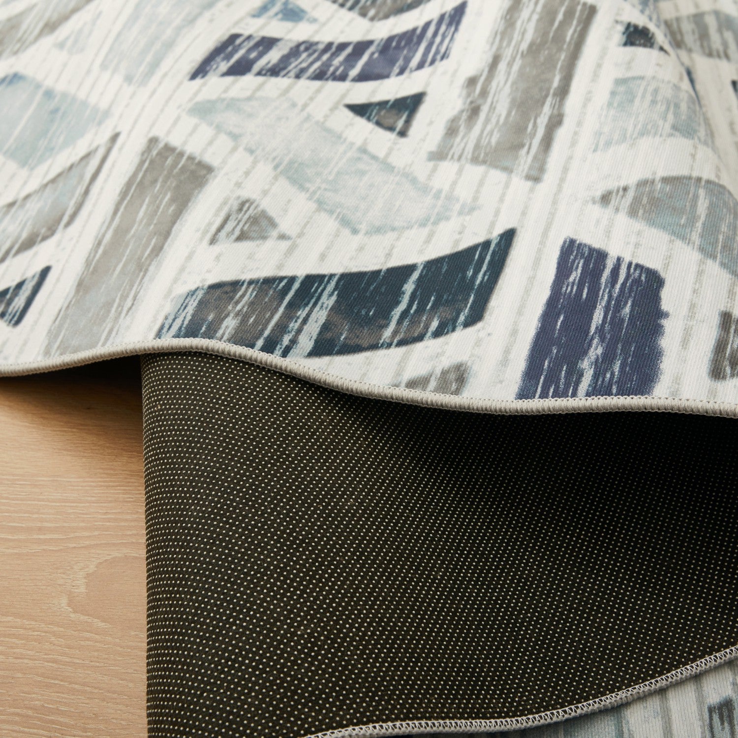 Abstract Design Printed Area Rug For Modern Floor Zara