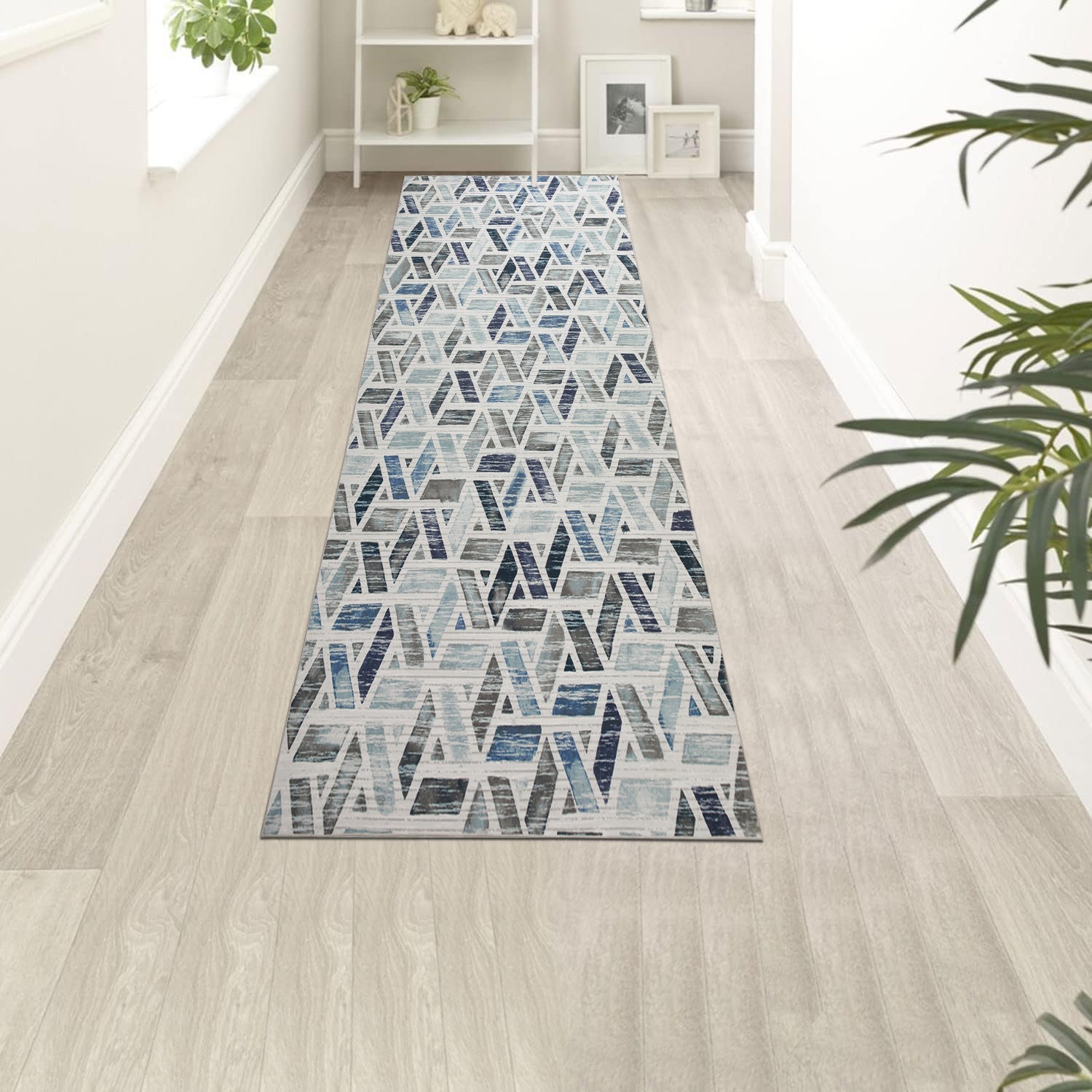 Abstract Design Printed Area Rug For Modern Floor Zara
