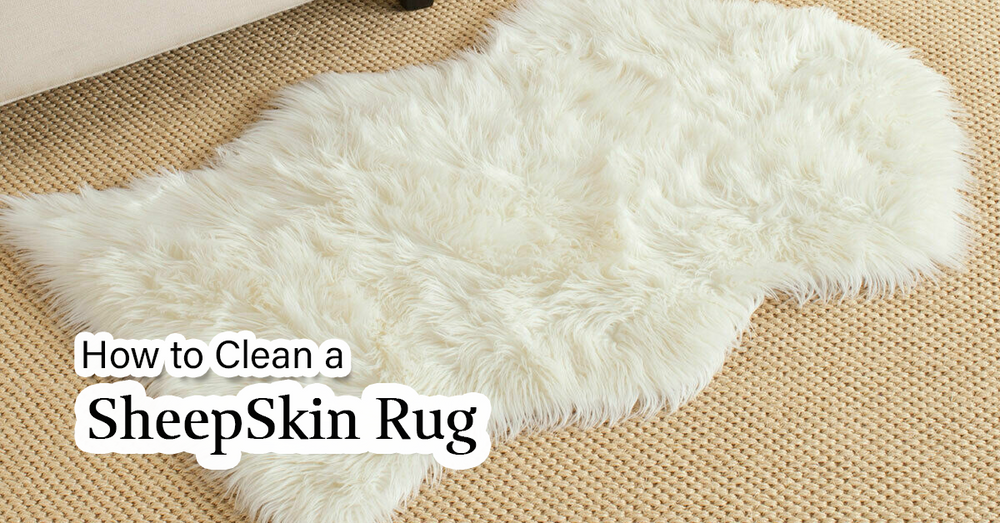 How To Clean a Sheepskin Rug Easy Step Guide