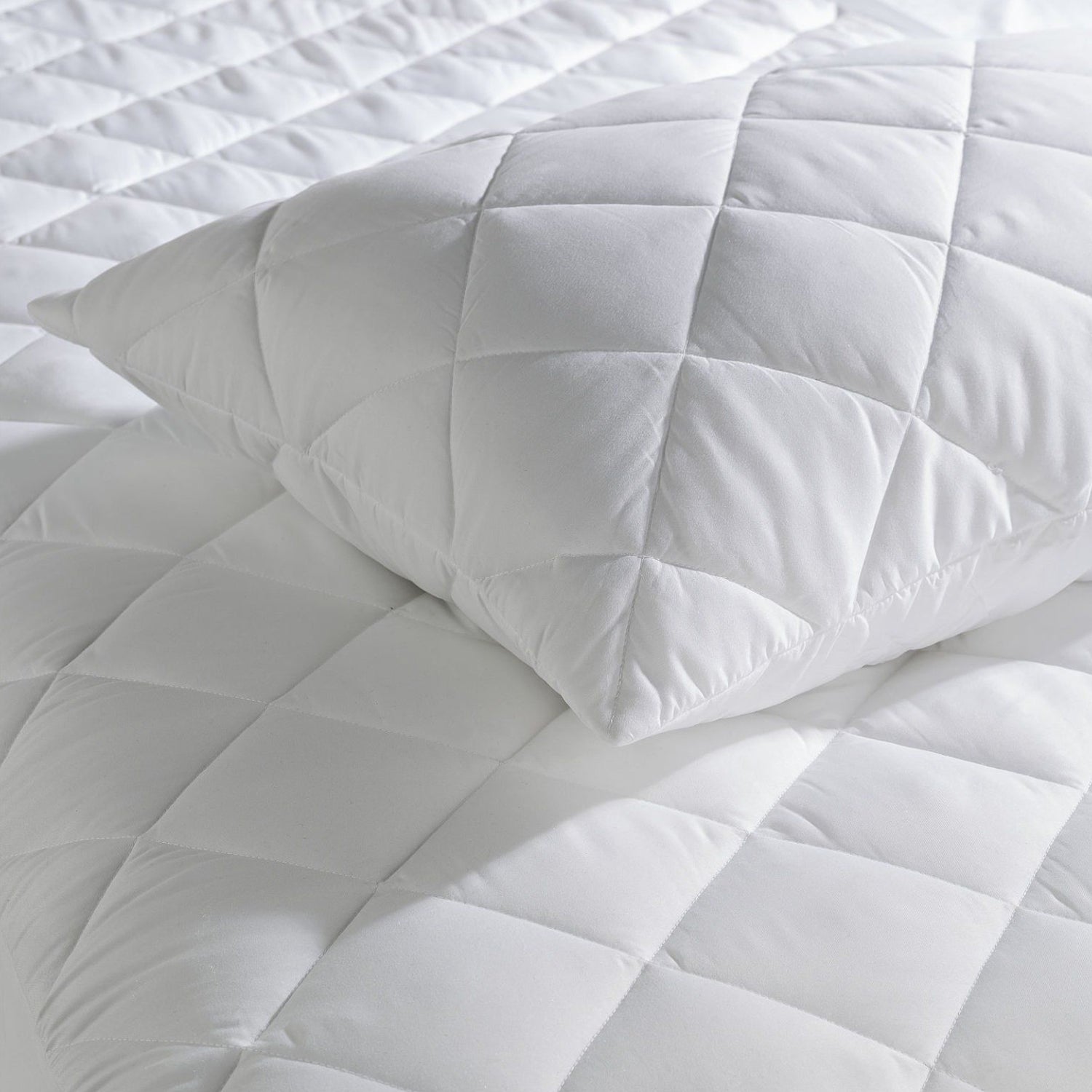 Superior Comfort Quilted Pillow Pair