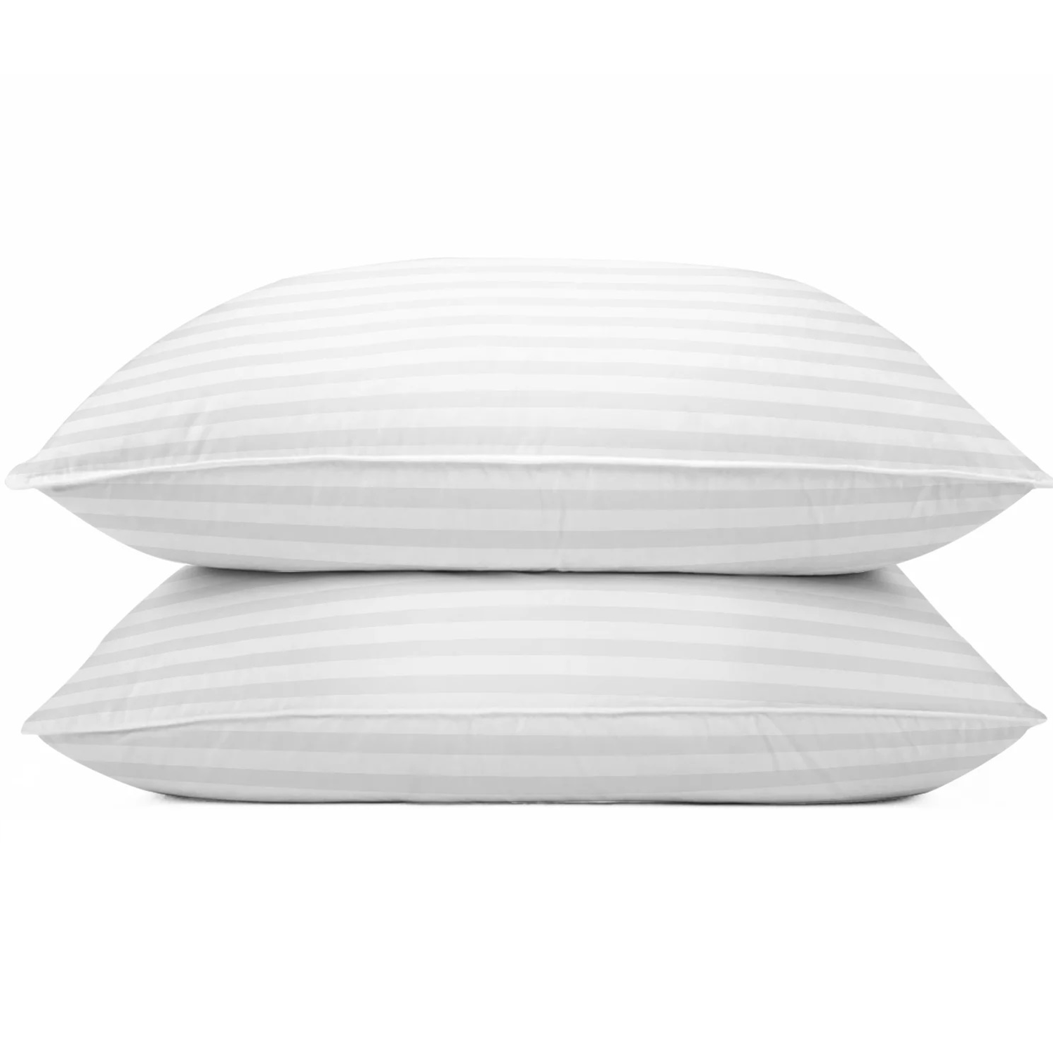 Hollow Fibre Filled Stripe Pillow Pair
