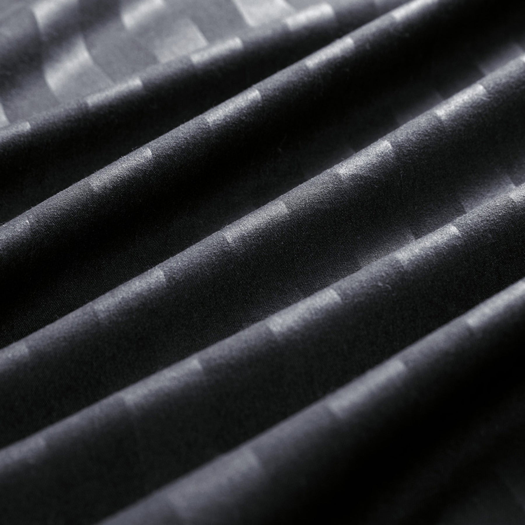 Stripe Duvet Cover Black