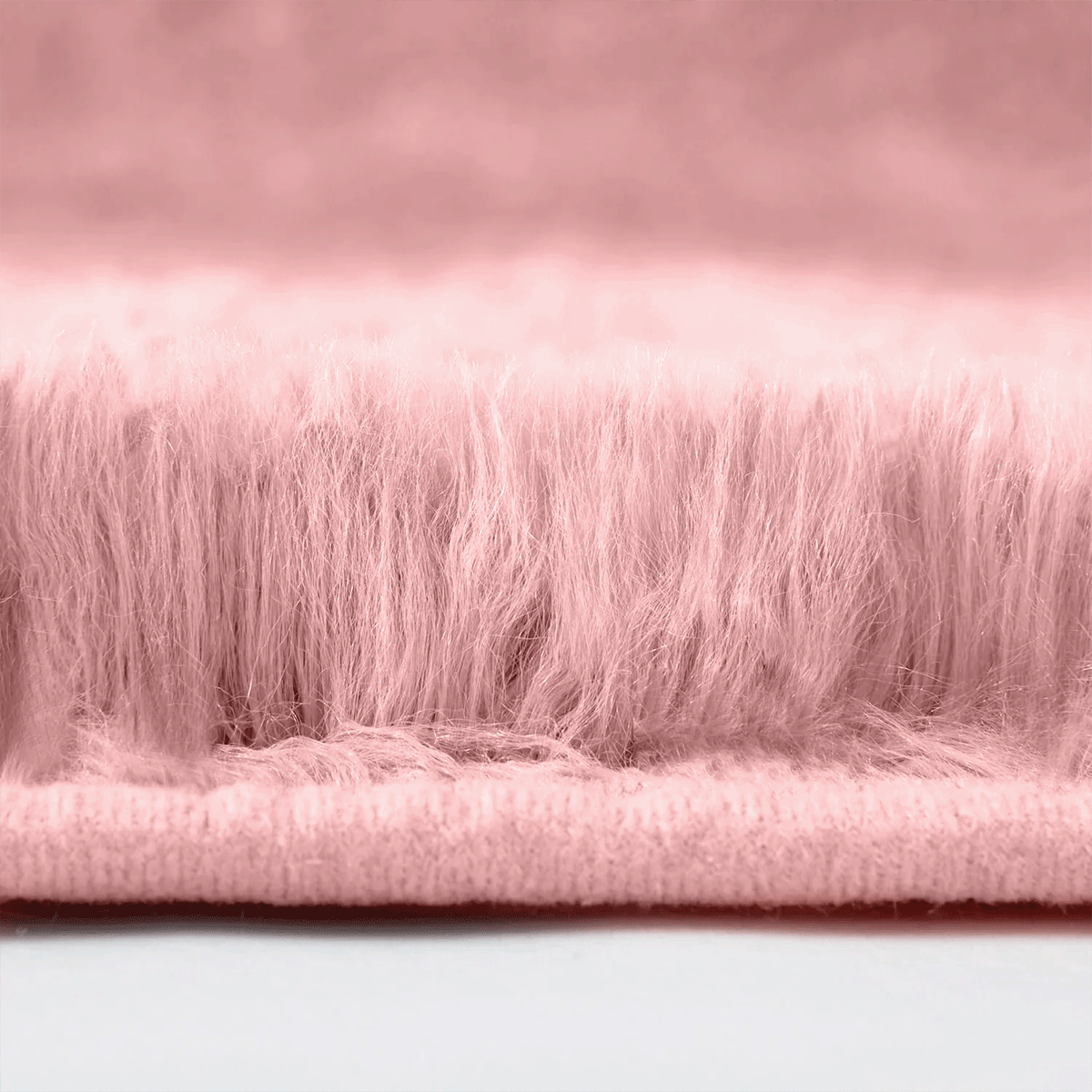 Pink Shaggy Rug Large Fluffy Carpet