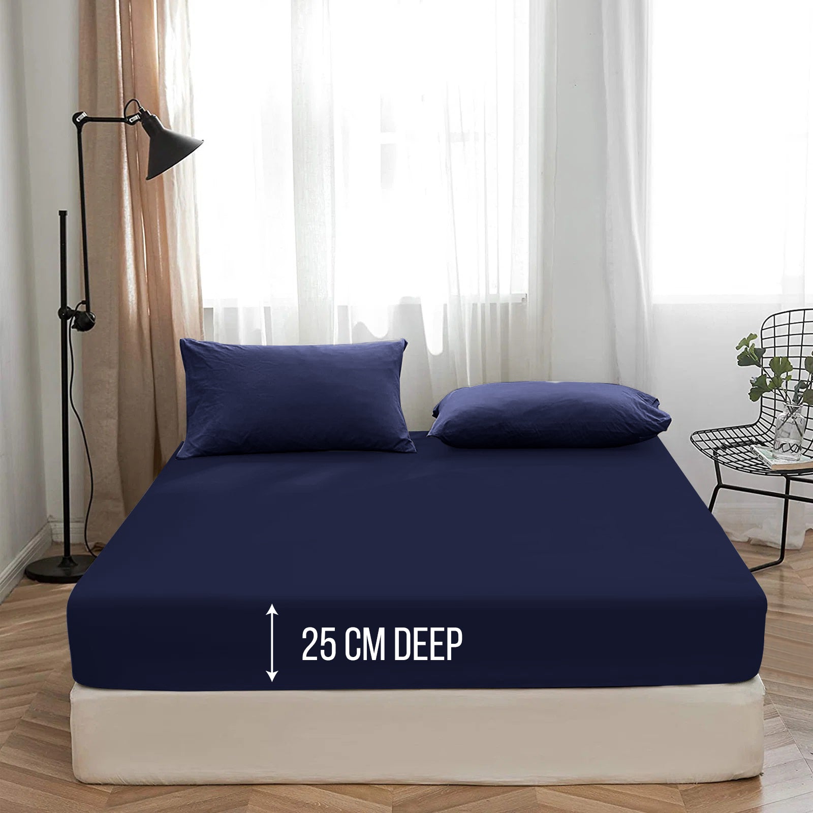 Extra Deep Fitted Sheets 25cm & 40cm