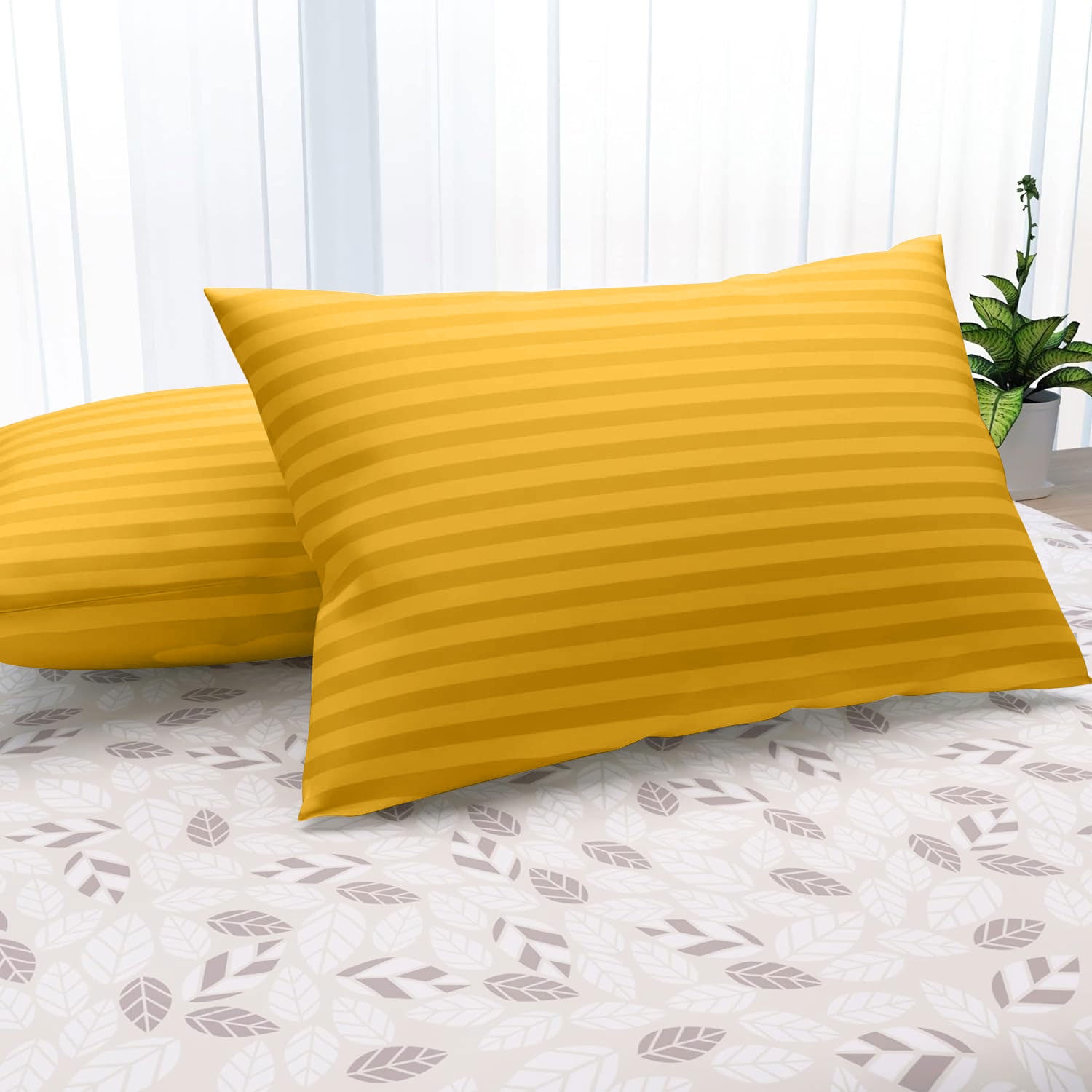 Satin Stripe Pillowcase Pair