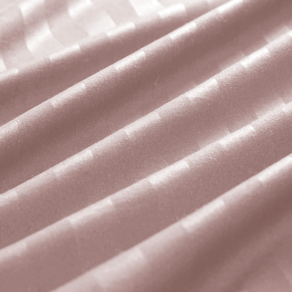 Stripe Duvet Cover Peach