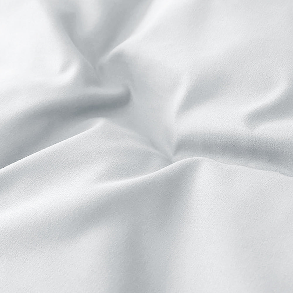 White Duvet Cover Plain Bedding Set
