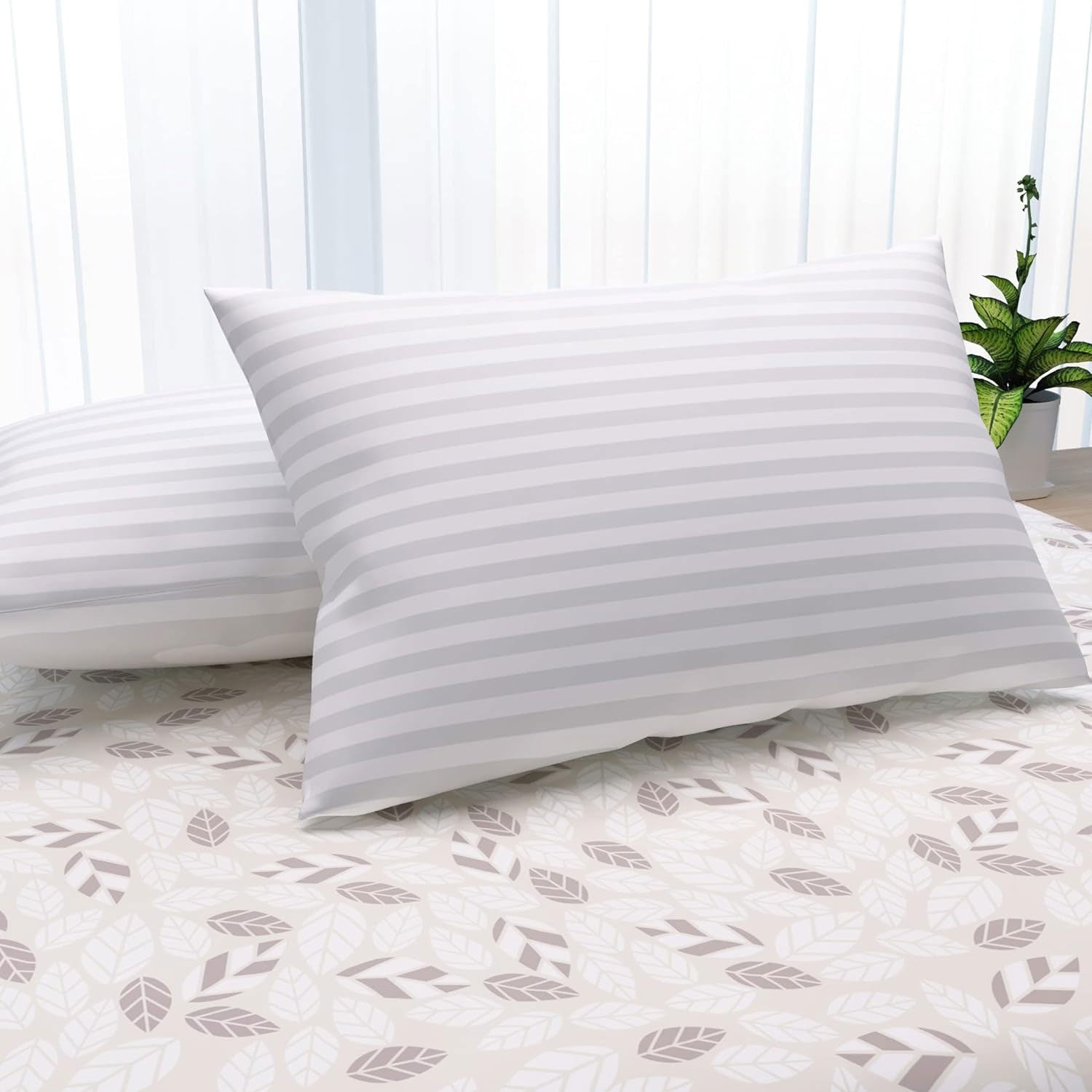 Satin Stripe Pillowcase Pair